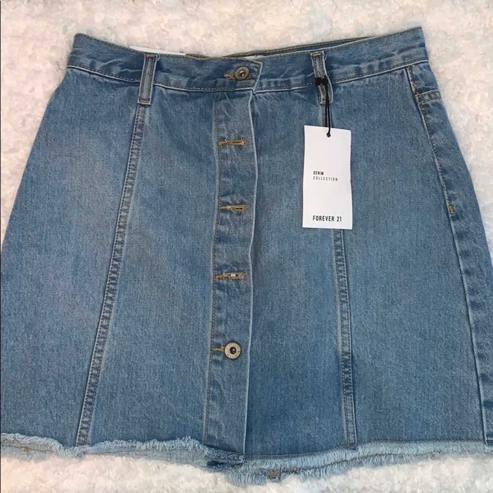 Forever 21 Jean Skirt
